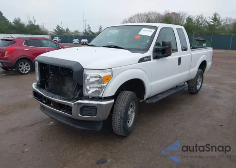 2014 Ford F-250 Xl из США, поврежденный, VIN 1FT7X2B63EEA98605